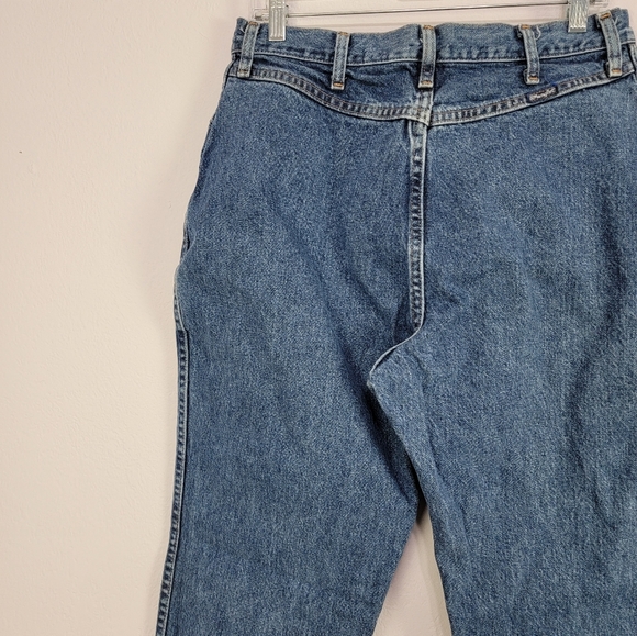 Vintage 80s Wrangler 13MWZ High Rise Straight Leg Jeans Women's "32" USA - Picture 6 of 15